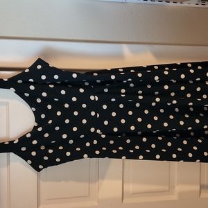 XXL Kaileigh Polka dot knit dress